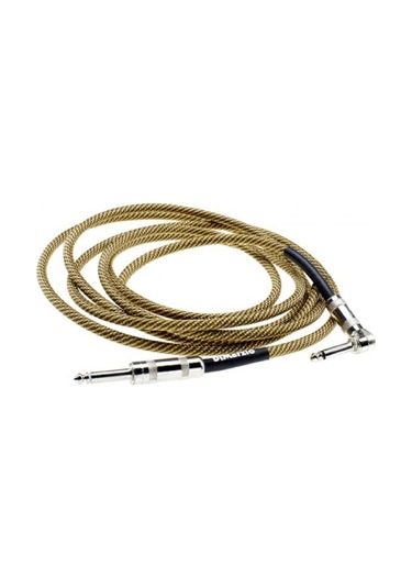 Dimarzio Ep1715srvt Örgülü Gitar Kablosu - Vintage Tweed 4.5m