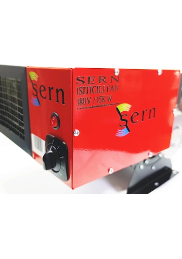 Sern Fı 15 Elektrikli Fanlı Isıtıcı 15kw 380v Termostatlı