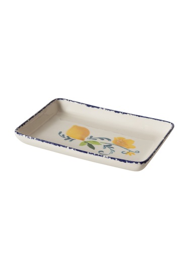 Mudo Home Limon Sunum Tabağı 22x15cm Çok Renkli