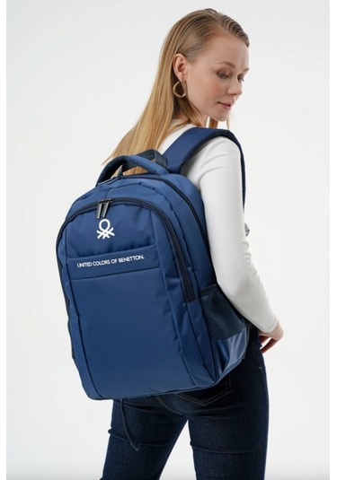 United Colors Of Benetton Unisex Sırt Çantası 20968 Lacivert