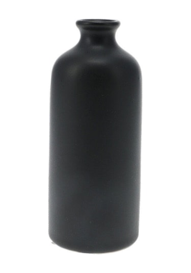 Porselen Vazo 5.6cm 13.5cm Siyah