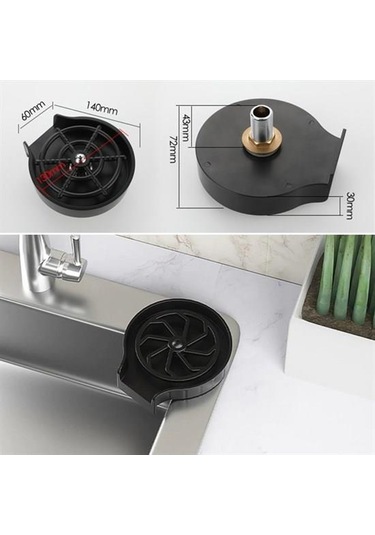 River World Otomatik Yüksek Basınçlı Mutfak İçin Kupa Durulayıcı