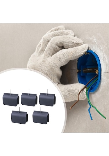 Pazly Suntek Priz İşaretleyicileri Gri Elektrik Alçıpan Adet 5 İk