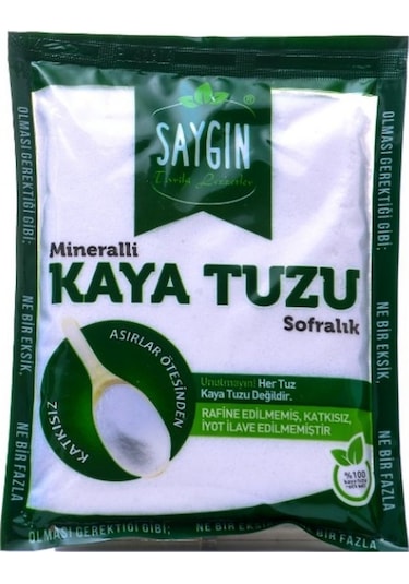 Saygın Kaya Tuzu Poşet Sofralık 500 G