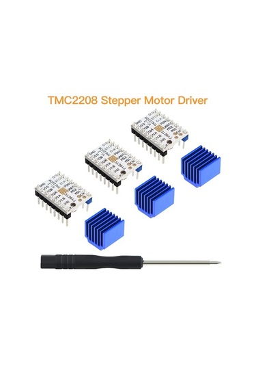 Dancemonkey Yazıcı Aksesuarlar 3d Yazıcı Kontrol Kartları Parçaları Sürücü Modülü 3 Adet Dikey Tornavida İle