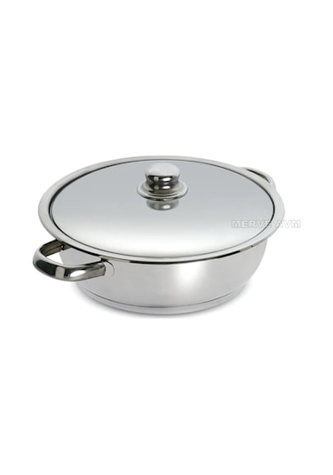 Gülsan Mega Basık Karnıyarık Tencere Çelik 26 CM 4.7 Litre L