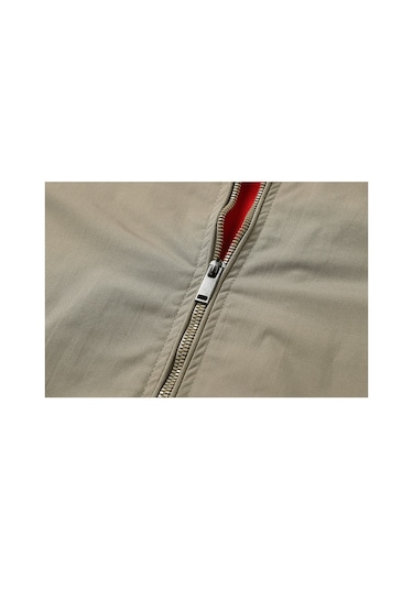 İlkbahar Ve Sonbahar Erkek Günlük Bol Ceket Yeşil