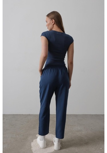 Pantolon - İndigo İndigo