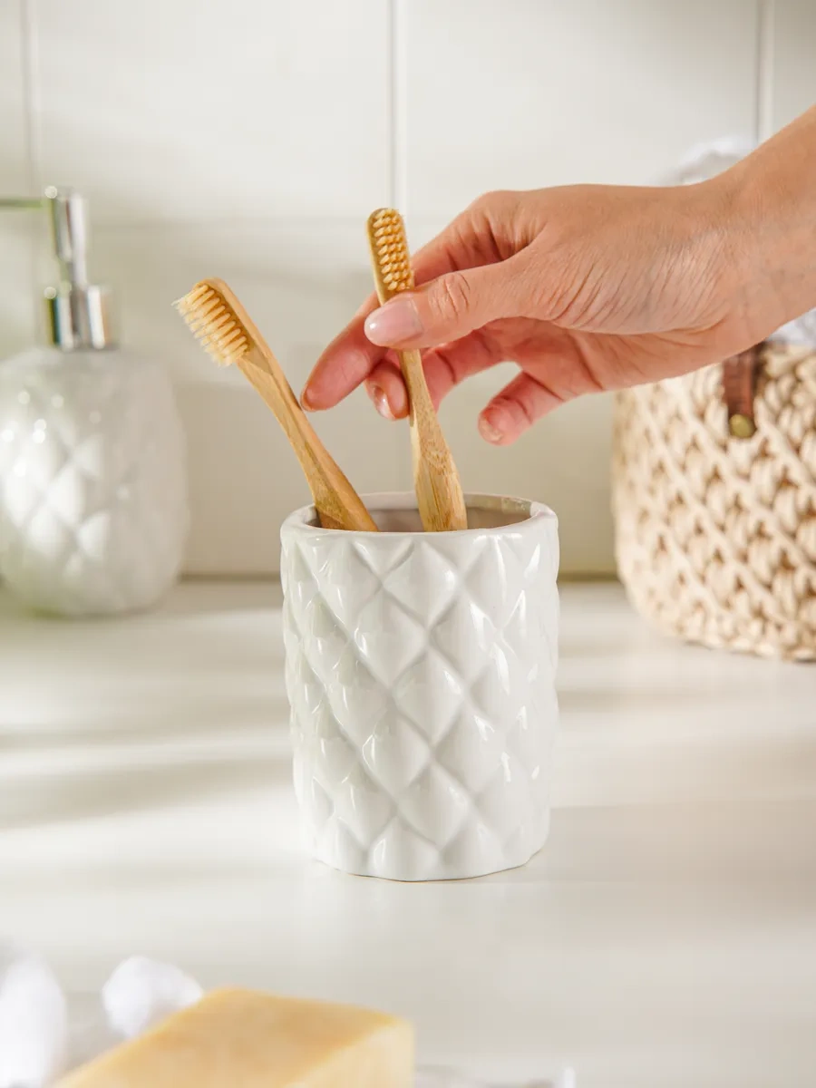 Skyphos Banyo Aksesuarları Seti 58302112 Beyaz