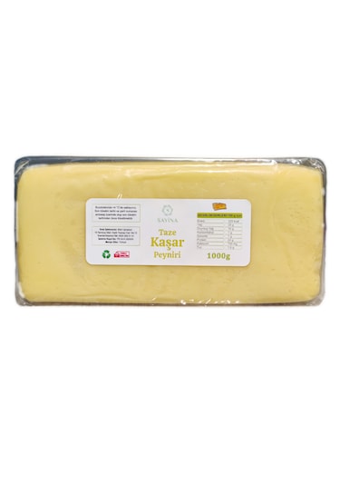 3 Adet 1 Kg Taze Kaşar Peyniri 3 Lü Avantaj Paketi 3 Kg