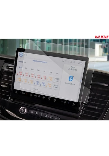 Ford Transit 2025 Navigasyon Ve Multimedya Uyumlu Mat Ekran Koruyucu