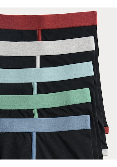 Marks & Spencer 5'li Trunk Seti Siyah Mix