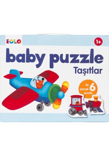 +1 Yaş Taşıtlar Baby Puzzle (Eolo)