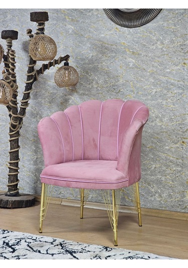 Tekli Gold Kaplama Tel Ayak Papatya Çay Seti Koltuk Takımı , Balk 001