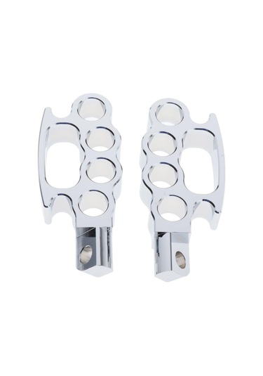 Homyl Universals Flying Knuckle Footpegs Footrests Harley Için