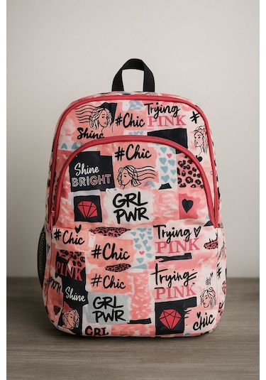 Newbag Girl Power Kız Sırt Okul Çantası-3'lü Set Yeni Sezon