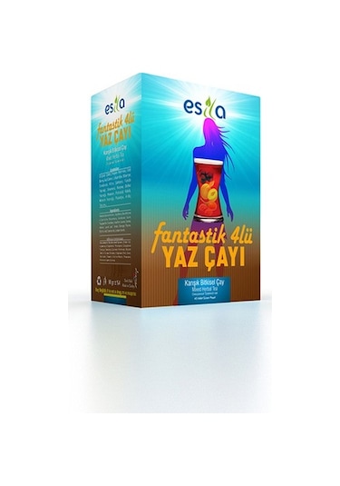 Esila Fantastik Dörtlü Yaz Çayı 45 Sallama Poşet