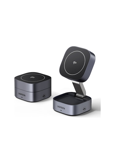 Ugreen 2'si 1 Arada Magsafe Kablosuz Hızlı Şarj Standı, 35316