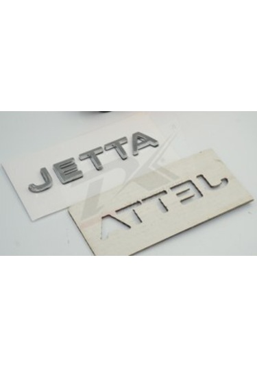 Volkswagen Jetta 05 - 11 Bagaj 3M 3D Krom Abs Logo Amblem