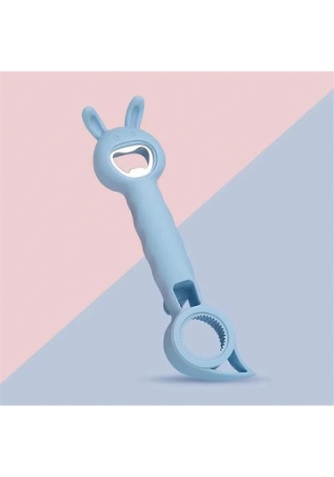 Nt Çok Amaçlı Şişe Açacağı, Bira Ve İçecek Açacağı, Konserve Ve Şişe Açacağı, Mutfak Aksesuarı Mavi Diğer