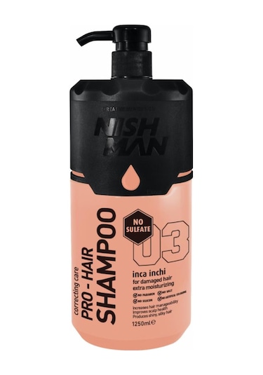 Nishman 03 Sulfate İnca İnchi Shampoo 1250 ML