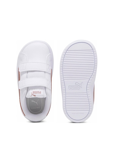Puma Rickie Classic V Inf Beyaz Kız Çocuk Sneaker Beyaz-Pembe