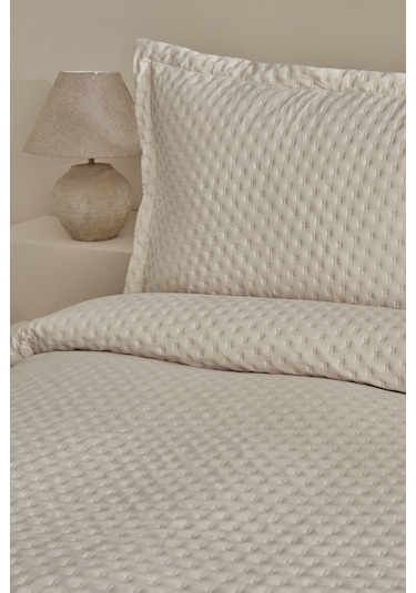 Karaca Home Breeze Soft Çift Kişilik Yatak Örtüsü Ekru 200.22.04.0235