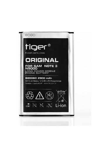 Tiger Samsung Uyumlu Galaxy Note 3 N9000 B800Be Batarya 2900 Mah