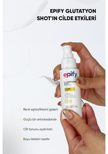 Epify Glutatyon Shot Cilt Beyazlatıcı Krem 75 ML