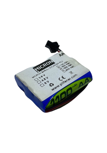 Micron 3.6 V 1100mah Uzaktan Kumandalı Şarjlı Araba Pili (Batarya)