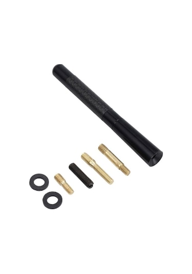 Peugeot 107 Uyumlu Karbon Siyah Renk Oto Radio Anteni Çubuk Anten