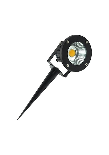 Ycl Ybh-110B 10W Beyaz Cob Led Çimen Armatürü Siyah