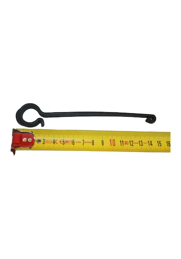 15 cm Damla Sulama Boru Klipsi (100’lü Set) – Plastik Askı Kancası / Sabitleme Mandalı