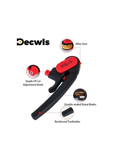 Xuweiwei 1 Bilgisayar Pg5 Profesyonel Kablo Soyucu Depolama Cantali Ayarlanabilir Kesme Derinligi Ergonomik Sapli Manuel Kablolama Ale