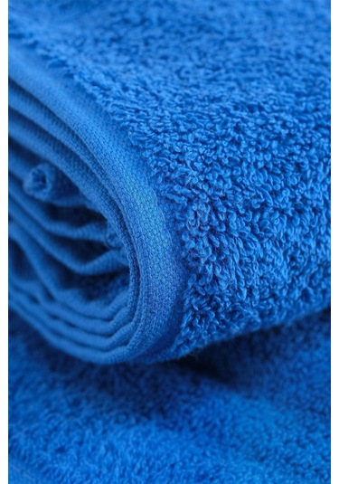 %100 Pamuk Koyu Renkli Parlement Mavisi 200 Gr 2'li El, Yüz Ve Baş Havlusu Parlement