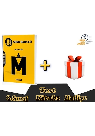 Ens-Hız Yayınları 8.Sınıf Matematik Soru Bankası Yeni Müfredat