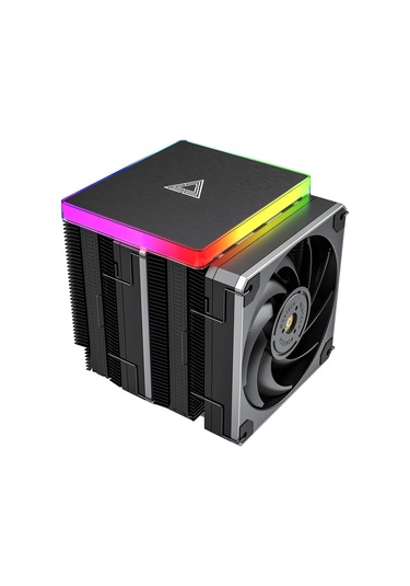 Montech Metal Dt24 Premıum Hava Soğutucu , Yüksek Performanslı Çift Kule Cpu Soğutucu, 2x Metal 120