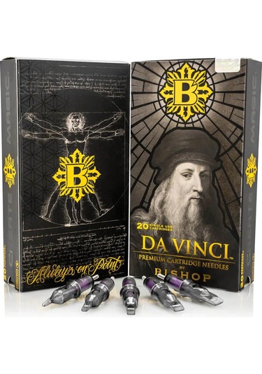 Bishop Davinci V2 0807 Mlt Magnum Long Taper Kartuş Dövme İğnesi