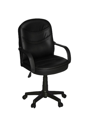 Türksit Manager  Mini Çalışma Koltuğu Siyah