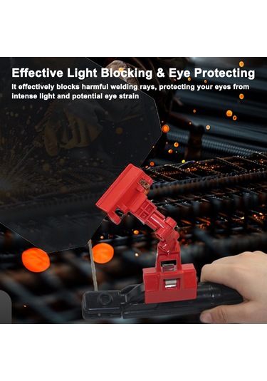 Vkemall 360 Dönebilir Kaynak Koruma Kapağı - Hafif, Göz Koruyucu Mıg/tıg Kaynak İçin