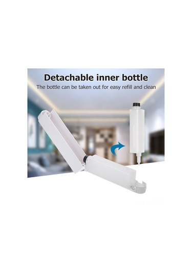 Lemestar Duvar Kurulu Plastik Sabun Dispenseri 420ml - Temizleme Kolay, Boşalma Önleyici, Ev Ve Ticari Kullanım - Beyaz Beyaz