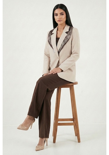 Lela Bayan Ceket 6927665 Taş Taş
