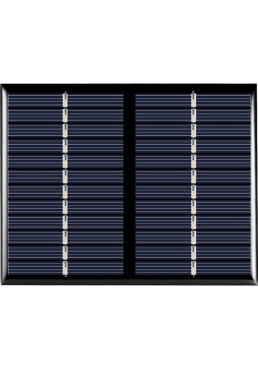 Dancemonkey Taşınabilir 1.5w 12v Güneş Paneli - Kamp & Seyahat Şarj Cihazı