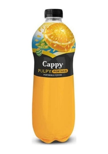 6'lı Cappy Pulpy Portakal Meyve Suyu 1 Lt.