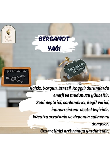 Bergamot Uçucu Yağı 5 Ml Rahatlatıcı & Ferahlatıcı Aromaterapi Yağı 5 ML