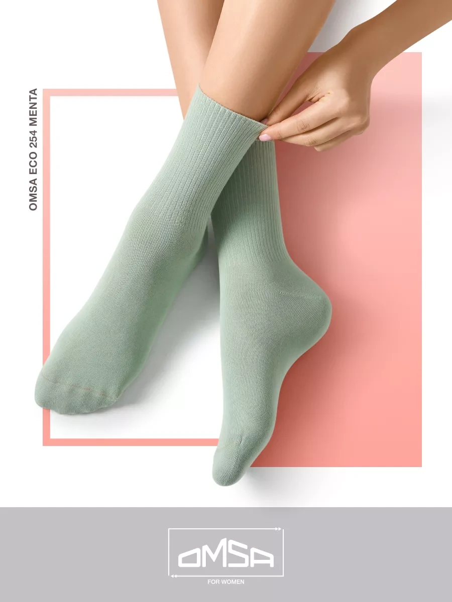 Omsa Yüksek Yazlık Pamuklu Çoraplar 6 Çift Paket 145532633 Açık Gri