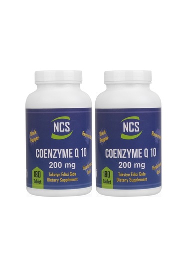 Ncs Coenzyme Q-10 200 MG Hyaluronik Acid 180 Tablet 2 Adet
