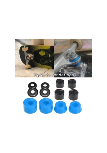 Pazly Suntek Kaykay Burcu Yedek Bardak Yıkayıcı Longboard Mavi Renk Mavi