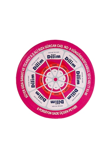 Süter Dilim Üçgen Peynir 120 G