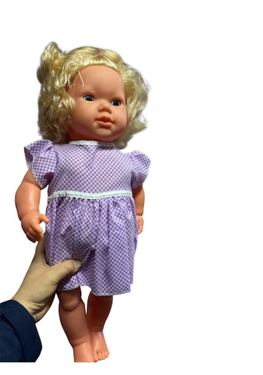 Gamze Oyuncak Konuşan Et Bebek 60 Cm Oyun Arkadaşı Sarı 001